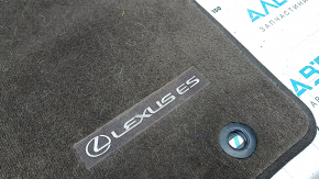 Комплект ковриков салона ткань Lexus ES 19-26 коричневый, под чистку