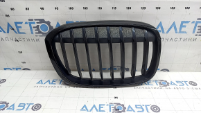 Решетка радиатора grill правая BMW X1 F48 16-19 M-Sport, Shadow-Line