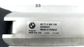 Рейлинги поперечные 2шт BMW X1 F48 16-22 хром, нет ключа