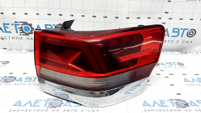 Фонарь внешний крыло правый VW Atlas 21-24 LED с хром молдингом, царапины
