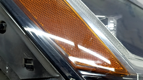 Фара передняя правая VW Atlas 21-23 LED, в сборе с хромом и блоком, тычки