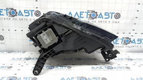 Фара передняя правая VW Atlas 21-23 LED, в сборе с хромом и блоком, тычки