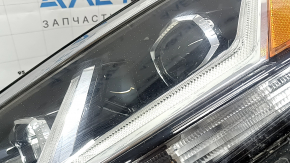 Фара передняя левая VW Atlas 21-23 LED, в сборе с хромом и блоком, под полировку