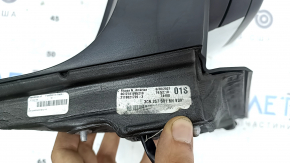 Зеркало боковое левое в сборе VW Atlas 21-23 6+2 пинов, поворотник, подогрев, BSM, белое