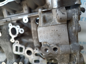 Двигатель BMW X1 F48 16-19 2.0т B46A20B 129к, повреждение водой, клин, эмульсия, пробит блок, на запчасти
