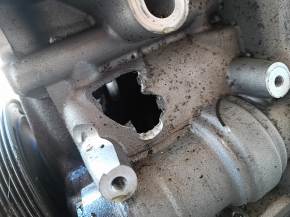 Двигатель BMW X1 F48 16-19 2.0т B46A20B 129к, повреждение водой, клин, эмульсия, пробит блок, на запчасти