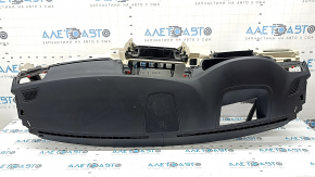 Торпедо передня панель з Airbag BMW 5 F10 11-16 шкіра Nappa чорно-бежева oyster, під проекцію, під чищення