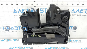 Накладка подторпедная ноги водителя BMW 5 F10 11-16 черная