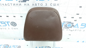 Підголовник 2 ряди правий VW Atlas 21-23 шкіра коричневий, білий рядок, під хімчистку, подряпини