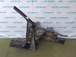Чверть передня права Audi A5 F5 18-25 5D відпилена, чорна, тичка
