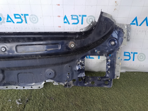 Задняя панель Audi A6 C8 19-25 в сборе 2 части, высверлена, синяя
