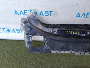 Задняя панель Audi A6 C8 19-25 в сборе 2 части, высверлена, синяя