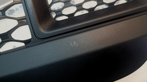 Нижняя решетка переднего бампера Jeep Compass 22-26 под радар, царапины, потертости
