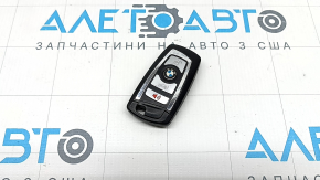 Ключ BMW 5 F10 11-16 4 кнопки, с хромом, тычки, царапины