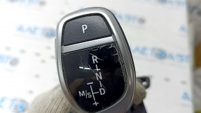 Шифтер КПП BMW 5 F10 11-16 M-pack, трещины в стекле