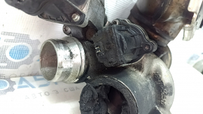Турбина в сборе с коллектором BMW 5 F10 14-16 2.0T, 61к, оплавлена