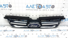 Решетка радиатора grill Ford C-max MK2 13-18 с эмблемой, песок