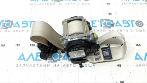 Пассажирский ремень безопасности BMW 5 F10 11-16 Elfenbein Weiss, под химчистку