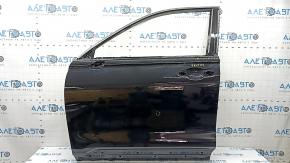 Дверь голая передняя левая Honda CRV 23-26 черный NH731P, с верхним хом молдингом, тычка