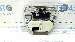 Плафон освещения передний Ford C-max MK2 13-18 под панораму, серый, надломаны крепления, царапины