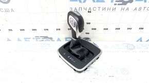 Ручка КПП с накладкой шифтера Ford C-max MK2 15-18 кожа черная