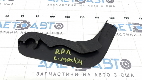 Накладка заднего ряда правого сиденья 2 ряд левая Ford C-max MK2 13-18 черная, царапина