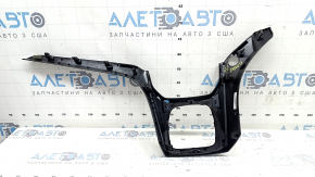 Накладка торпеди нижня центральна Ford C-max MK2 17-18 чорний глянець, 2 частини