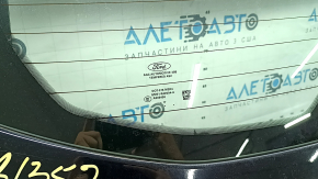 Двері багажника голі зі склом Ford C-max MK2 13-18 чорний G1, зі стоп сигналом, тички