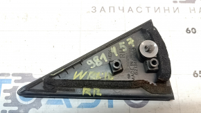 Накладка дверей збоку трикутник ззаду права Subaru Impreza WRX GH 08-14 зламана напрямна, скол