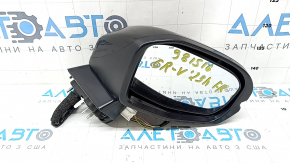 Зеркало боковое правое в сборе Honda CRV 23-26 8 пинов, поворотник. подогрев, BSM, черное