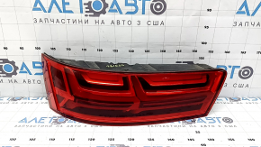 Фонарь левый Audi Q7 16-19 треснуто стекло