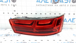 Фонарь правый Audi Q7 16-19 треснуто стекло