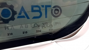 Двері багажника голі зі склом Audi Q7 16-19 білий LS9R, з трапецією та двірником, зі стоп сигналом