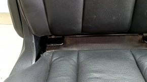 Задній ряд сидінь 2 ряд правий Audi Q7 16-19 чорна шкіра, з підігрівом, під хімчистку, корозія