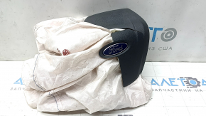 Подушка безпеки airbag в кермо водійська Ford Edge 19-24 чорна, під active steering, що стрільнула, надломи роз'ємів