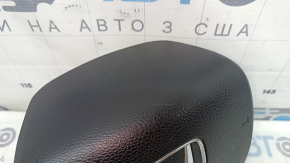 Подушка безопасности airbag в руль водительская Honda Accord 13-17 черный, царапины