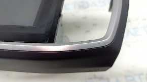 Монитор, дисплей, навигация нижний Honda Accord 13-17 touch screen touring, с накладкой черный с серым, царапины