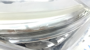 Фара передняя правая в сборе Honda Accord 17-17 Touring hybrid, LED, песок, треснуто стекло