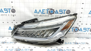 Фара передняя левая в сборе Honda Accord 17-17 Touring hybrid, LED, песок, царапина