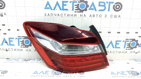 Фонарь внешний крыло левый Honda Accord 16-17 hybrid, рест LED, царапины