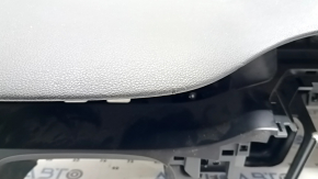 Торпедо передняя панель с AIRBAG Honda Accord 13-17 черная, под малую проекцию, царапины