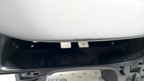 Торпедо передняя панель с AIRBAG Honda Accord 13-17 черная, под малую проекцию, царапины