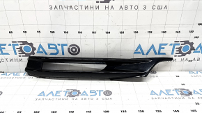 Накладка ґрат переднього бампера права Honda Accord 16-17 під ПТФ hybrid чорний глянець