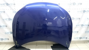 Капот голий Honda Accord 16-17 рест, алюміній, синій B553P, фарбований
