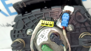 Подушка безпеки airbag в кермо водійська BMW 5 G30 17-23 чорна, шкіра