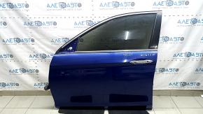 Дверь в сборе передняя левая Honda Accord 13-17 синий B553P