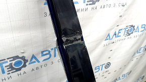 Двері голі задні права Honda Accord 13-17 синій B553P, зам'ята рамка скла