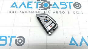 Ключ BMW 5 G30 17-23 smart, 4 кнопки, світле жало, тички, надламана накладка