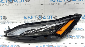 Поворотник ДХО левый Nissan Rogue 21-26 галоген + LED JP built
