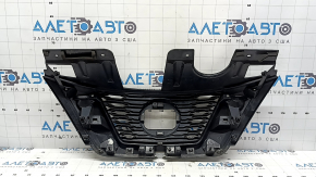 Грати радіатора grill Nissan Rogue 17-20 без камери, під радар, під круглу емблему, japan built, пісок